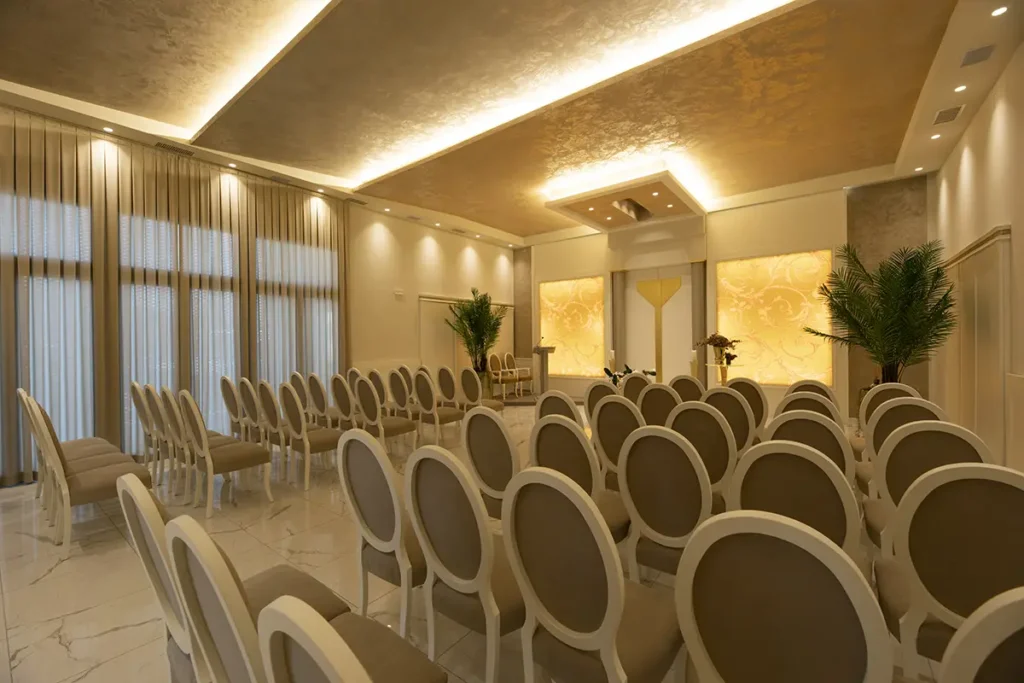 sala del commiato casa funeraria pertile
